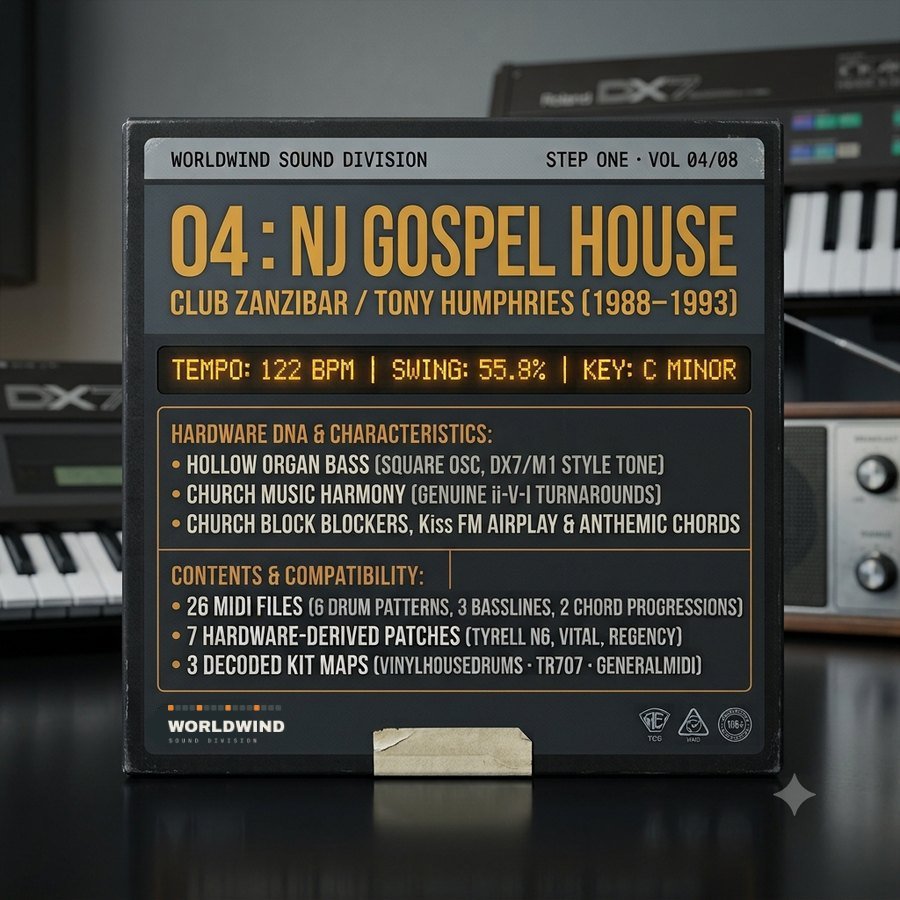 New Jersey Gospel House volume cover