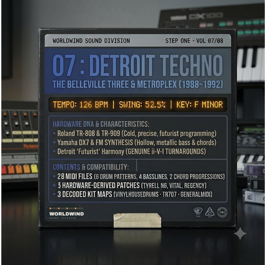 Detroit Techno volume cover